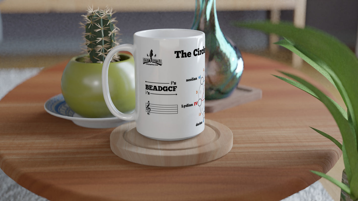 Circle of Thirds Lesson Mug 15oz Ceramic Mug